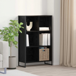 Raamaturiiul Must tamm 99.5 x 30 x 108.5 cm Tehispuit