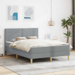 Voodi raam vidaXL Voodi raam Helehall 120 x 190 cm Pol&uuml;ester