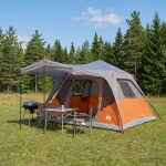 Peretelk hall ja oranž 305 x 275 x 190 cm pol&uuml;ester ja teras