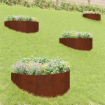 Murupiire 4 pcs 100 x 45 cm Teras Rooste