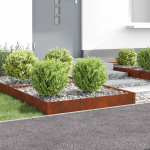 Murupiire 4 pcs 100 x 100 x 20 cm Teras Rooste