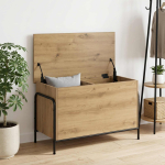 Salvestuskarp Artisan tamm 80 x 40 x 49,5 cm Tehispuit