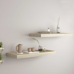 Seinariiulid, 2 tk, tammev&auml;rvi, 60 x 23,5 x 3,8 cm mdf