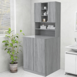 Pesumasinakapp, hall sonoma tamm, 70,5 x 25,5 x 90 cm