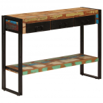Konsoollaud, 110x30x76 cm, taastatud puit
