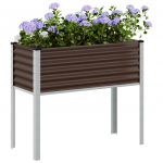 Aia taimekast, pruun, 100x41x90 cm, teras