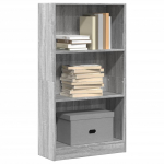 Raamatualus, hall sonoma tamm, 60x24x109 cm, tehispuit