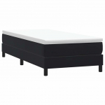 Box Vedruvoodi ilma Madratsita Must 80x210 cm samet