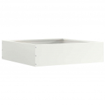 Murupiire valge 50 x 50 x 13 cm teras