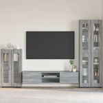 Kapp riiuliga FLORIN hall sonoma 55,5 x 29 x 103 cm tehispuit