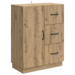 K&otilde;ide sahtliga Artisan tamm 66 x 34,5 x 87 cm Tehispuit
