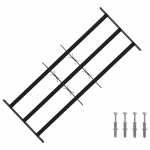 Turva grill akendele 3 risttalaga 3 pcs 63-114 cm