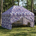 Pop-up Telk 4 Seina Kaa 2,95 x 4,1 m Sinine kamuflaaž