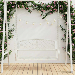 Kiikpink Teras 110,5 x 59 x 55 cm Antikvalge