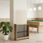 Billiardi keppide hoidja Tehispuit 60 x 20 x 57 cm Artisan tamm