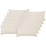 Diivanipadi 12 tk HEERLEN kreemjas 40 x 80 cm boucl&eacute;