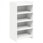 Kinga kapp ladustamisega Valge 48 x 36 x 92 cm Tehispuit