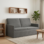 2-kohaline diivan Tumehall 150 x 81 x 82 cm Korter kangas