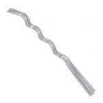 Spiraalsed taimetoed 50 tk, tsingitud teras, 110 cm
