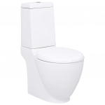 Keraamiline wc pott tagumise veevooluga, valge