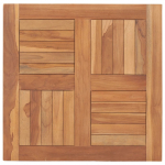 Lauaplaat tiikpuu 60 x 60 x 2,5 cm
