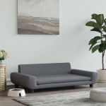 Koeravoodi, tumehall, 100x54x33 cm, samet