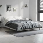 Voodiraam, hall sonoma tamm, 135 x 190 cm, tehispuit