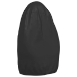 Ripptooli kate, must, &Oslash;108 x 190 cm, 420D Oxford