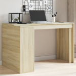 Kontorilaud, sonoma tamm, 123,5x73,5x75 cm, tehispuit