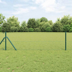 Aed koos postidega hall 0.6 x 50 m pvc kaetud teras
