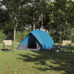 Telkimise telk katusega Sinine 275 x 230 x 140 cm taft