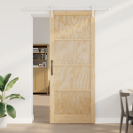 Liuguks koos riistvarakomplektiga 93x232 cm tugev m&auml;nnipuit