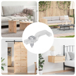 Led riba klambrid 12 tk l&auml;bipaistev 23,8 x 7,3 x 4,3 mm