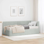 Nurgavoodi raam koos madratsiga peaga 2 pcs Helehall Samet