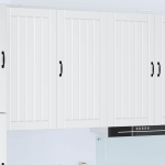 K&ouml;&ouml;gikapp valge 50 x 31 x 100 cm tehispuit