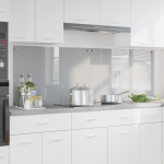 K&ouml;gi splashback 2 tk helehall 90 x 60 cm karastatud klaas