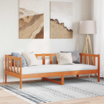 Voodiraam peatsiga Vahapruun 90 x 190 cm Tahke m&auml;nd