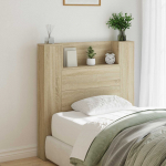 Peats riiuliga Sonoma tamm 100 x 16,5 x 103,5 cm Tehispuit