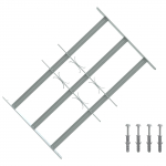 Turva grill akendele 3 risttalaga 3 pcs 430-740 mm