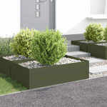 Murupiire 4 tk 100 x 60 x 35 cm Teras Oliiviroheline