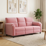 Diivan Roosa 214 x 85 x 93 cm Samet