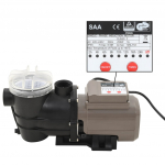 Basseinipump taimeriga, must 0,25 hj 800 l/h