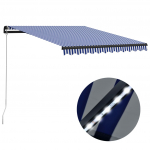 K&auml;sitsi sisset&otilde;mmatav varikatus, LED, 300x250, sinine ja valge