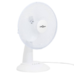 Lauaventilaator, 3 kiirust, 40 cm, 40 W, valge