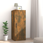 Seinakapp, suitsutatud tamm, 34,5 x 34 x 90 cm, tehispuit