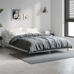 Voodiraam, betoonhall, 40 x 190 cm, tehispuit