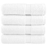 Premium-klassi k&auml;ter&auml;tikud SOLUND 4 tk valged 50 x 100 cm 600 g/m&sup2;