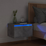 Seinale kinnitatav &ouml;&ouml;kapp LED-tuledega, betoonhall
