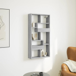 Seinakapp, hall sonoma tamm, 50x15x100 cm, tehispuit