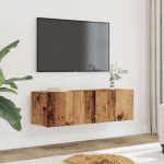 Seinale kinnitatavad telerikapid 2 tk, vana puit, 100x30x30 cm